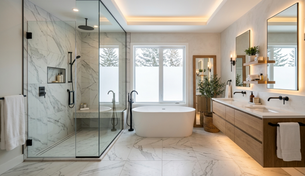 luxury bathroom remodeling Calgary